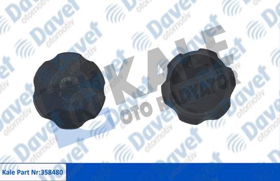 KALE 358480 Genlesme Tank Kapagi Hyundai Accent Blue-Era-Getz-Santa Fe-I20-I30-I40-Ix20-Ix35 1.4 1.6 1.5/1.6crdi 03<10=>-Kia Ceed-Pro Ceed-Cerato-Carens-Sportage-Soul-Venga-Magentis-Sorento 1.5/1.6/2.0crdi 02=>/10=> (Beyaz-Kahverengi)